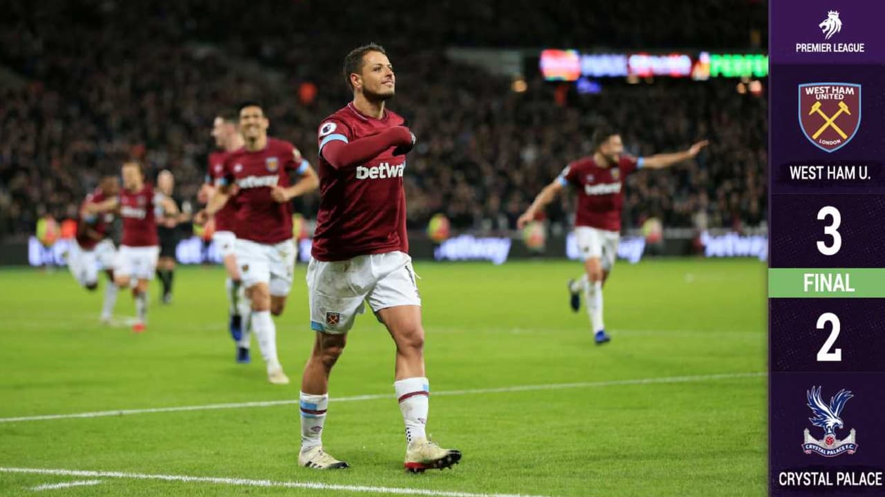 ¡Chichapower! Javier Hernández se luce con gol y asistencia ante el Crystal Palace