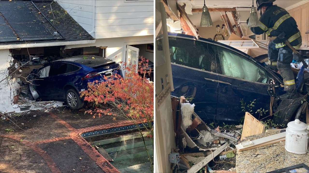 Un vehículo eléctrico de Tesla se salió de la carretera y chocó contra una casa en San Mateo, California, causando daños materiales significativos. El accidente ocurrió el viernes por la mañana, pero afortunadamente no hubo heridos.