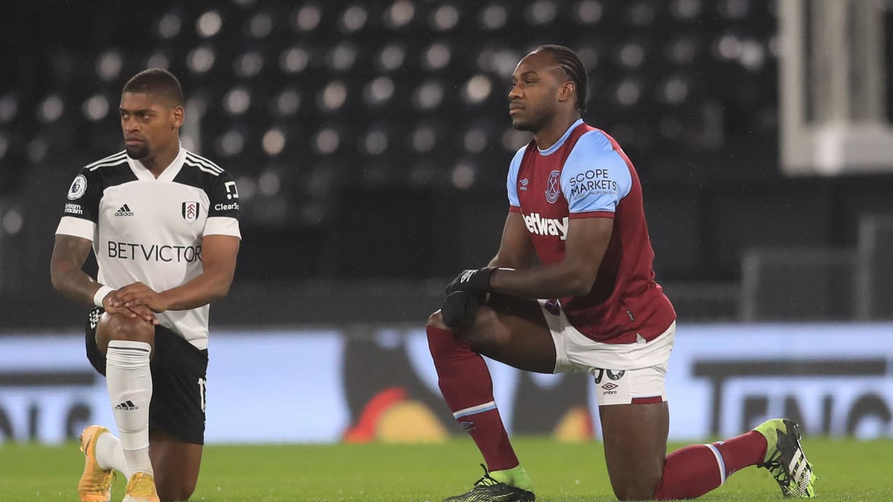 El deporte inglés se une para protestar contra el racismo