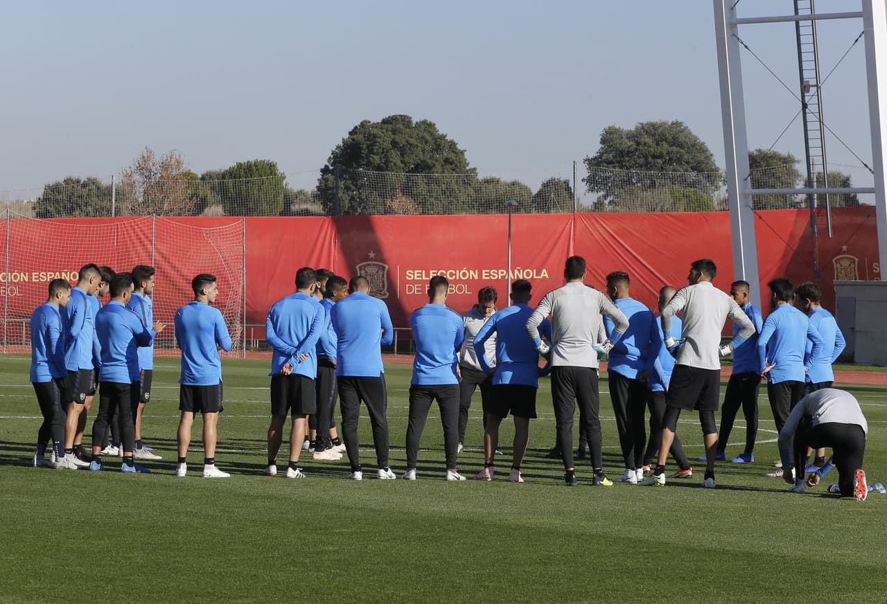 Boca Juniors se entrenó este jueves en la Ciudad del Fútbol de la Real Federación Española de Fútbol (RFEF), en la localidad de Las Rozas, al norte de Madrid.