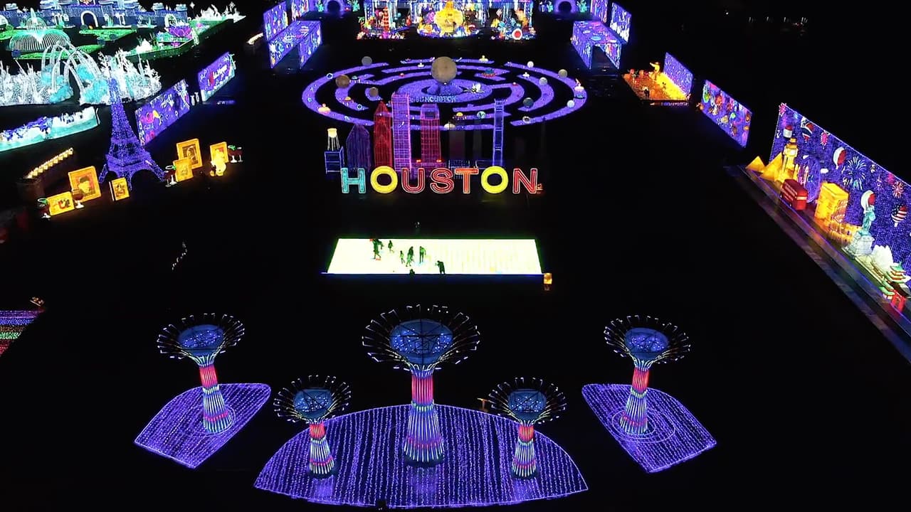 Magical Winter Lights brinda un homenaje a Houston que es la cuarta ciudad más grande de Estados Unidos y es reconocida por su diversidad étnica.