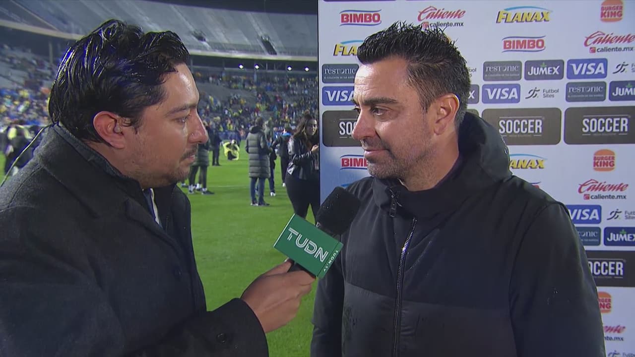 Xavi sorprendido con nivel del América: "No es casualidad que hayan sido campeones"