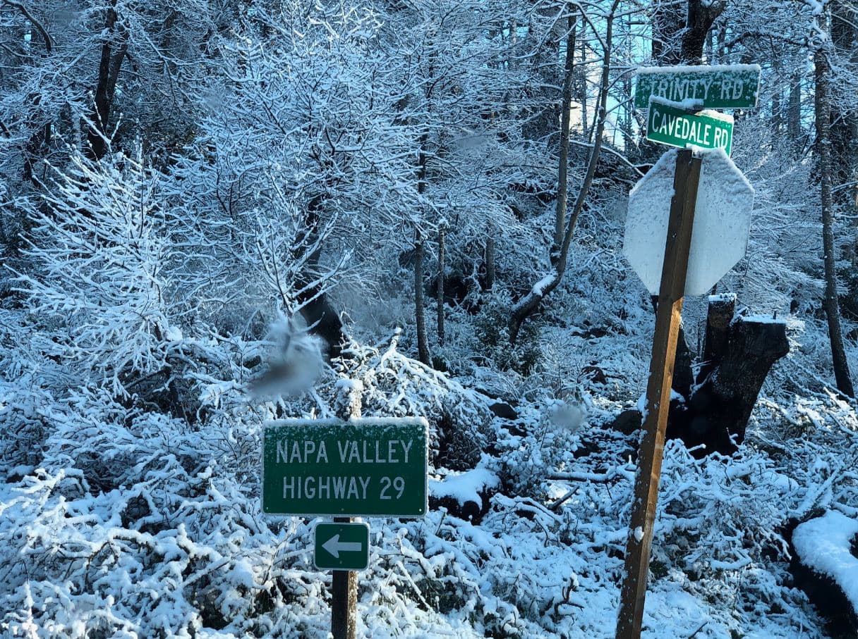 En 1887, casi 4 pulgadas de nieve cayeron sobre la ciudad de San Francisco y hasta 7 en la zona de Twin Peaks.