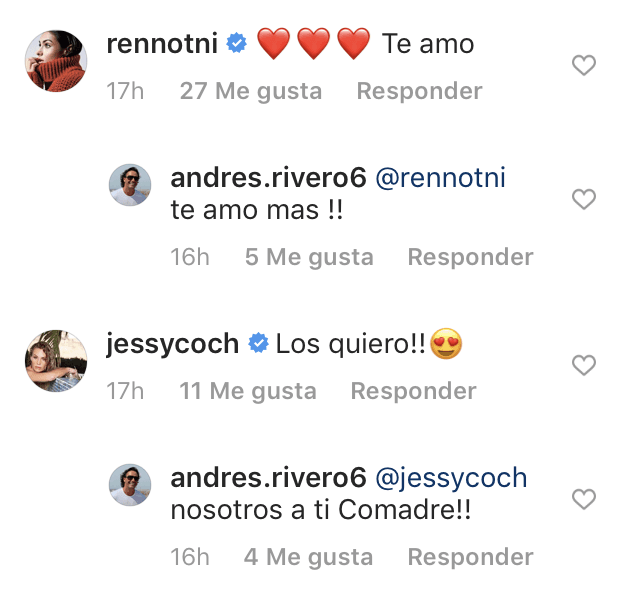 Y sus amigos famosos, entre ellos la actriz Jessica Coch, aplauden que estén tan felices con su noviazgo.