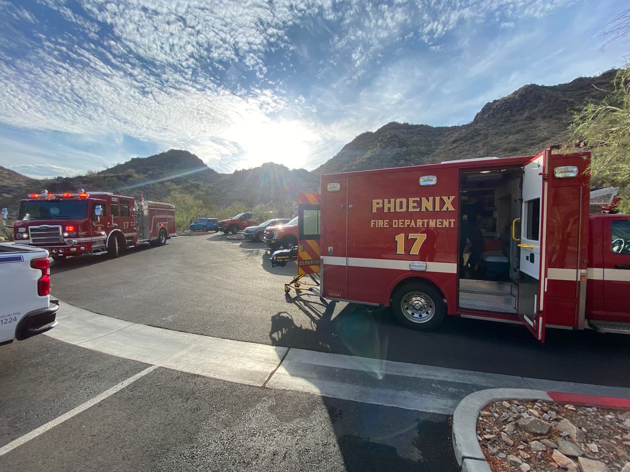 Se le reportó en estado crítico.