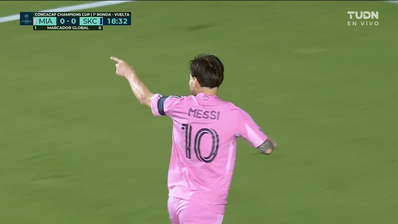 ¡Siempre Messi! Golazo del astro argentino, Miami ya gana 2-0 en el global