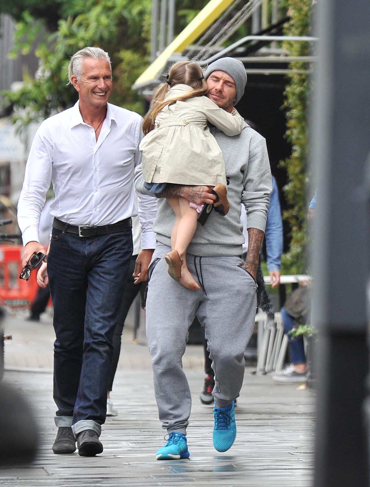 David Beckham es un padre que disfruta pasar tiempo con sus hijos.