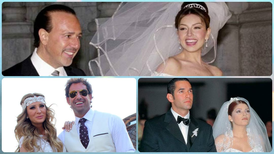 Estos famosos de novela tuvieron una boda de ensueño