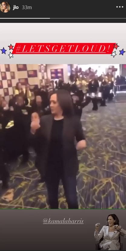 A ritmo de su éxito 'Let's get loud',
<b>Jennifer López </b>compartió un video donde la nueva vicepresidenta Kamala Harris baila.