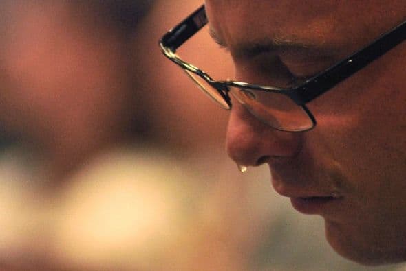 Al siguiente día Pitorius habló del momento en el que descubrió que a quien había disparado era a su novia.