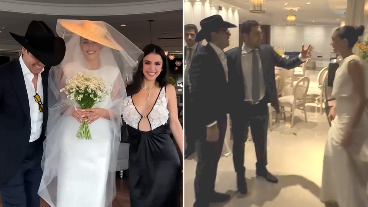 'Ale’ Capetillo comparte nuevas imágenes de su “íntima” boda en España a la que sus papás no fueron