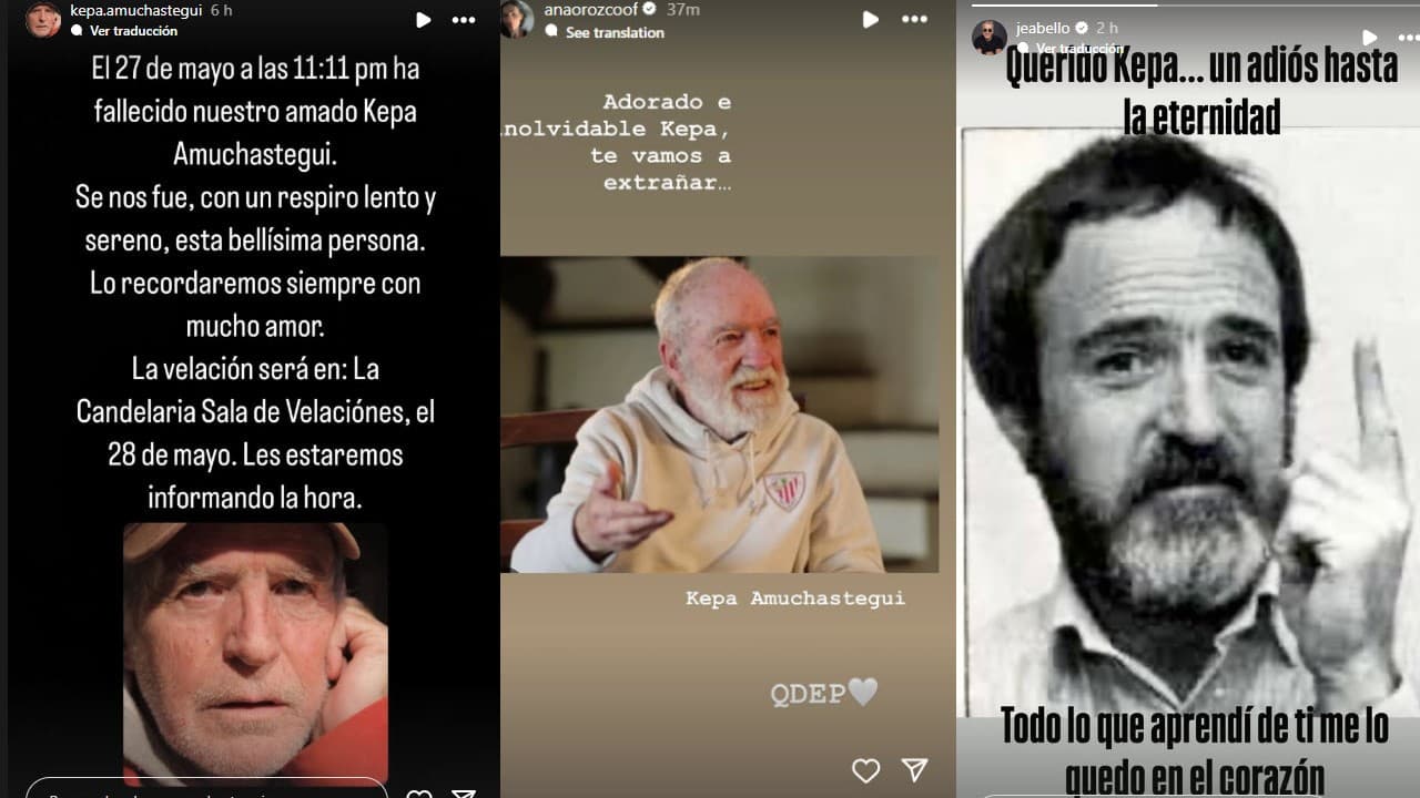 Elenco de 'Yo Soy Betty, La Fea' reacciona a muerte de Kepa Amuchastegui.