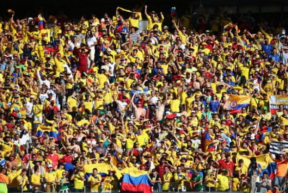 El estadio entero gritó "¡Ospina! ¡Ospina!" luego de un par de buenas atajadas del arquero David Ospina.