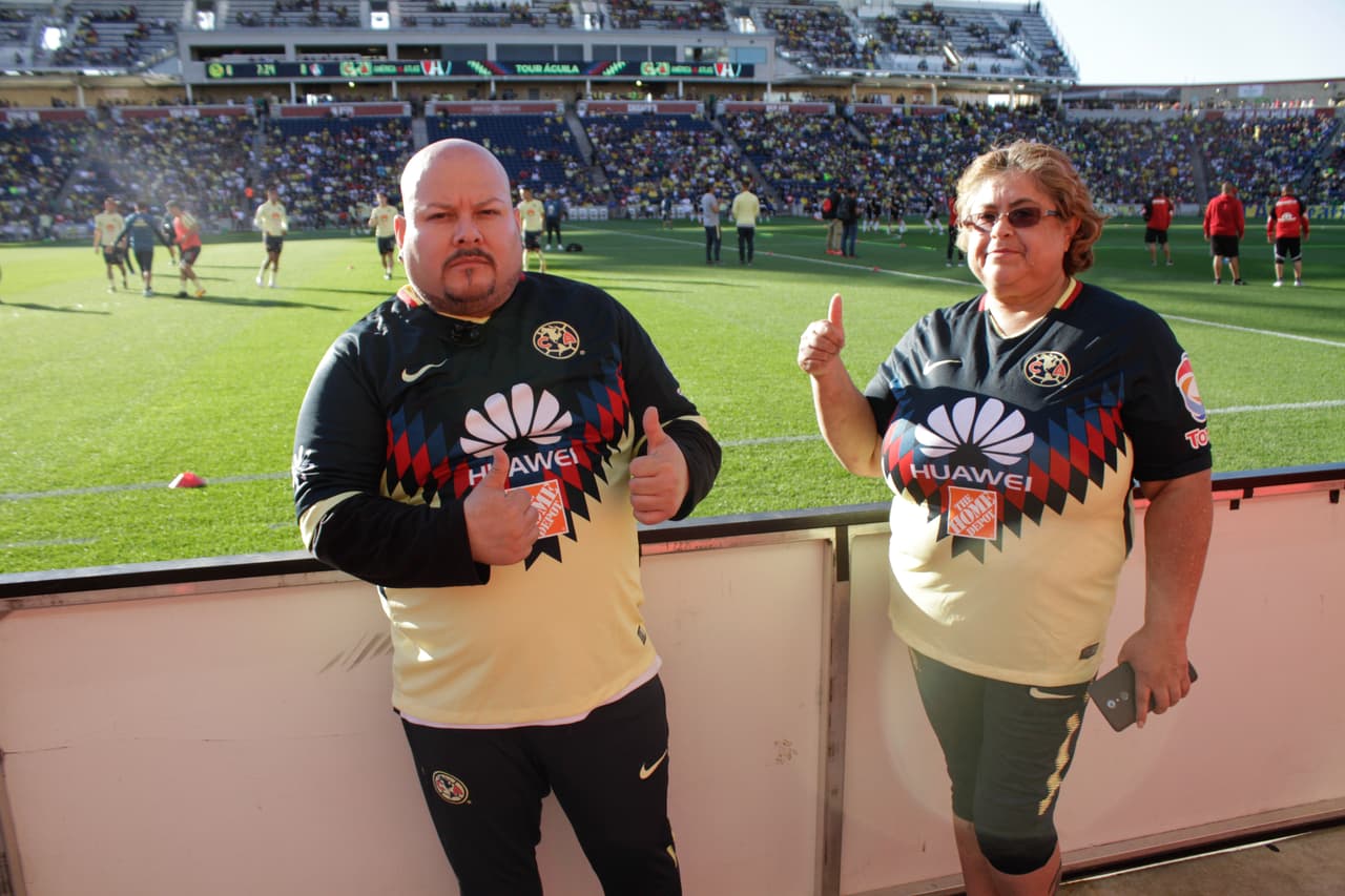 Los fans de las Águilas disfrutaron de un gran partido, pero la fiesta se vivió también previo al encuentro. Mira como vivieron esta increíble experiencia.