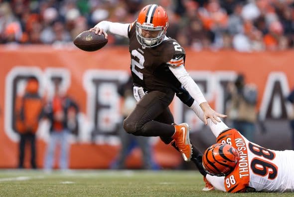 Bengals 30-0 Browns: Blanqueda de bienvenida a Johnny Manziel
