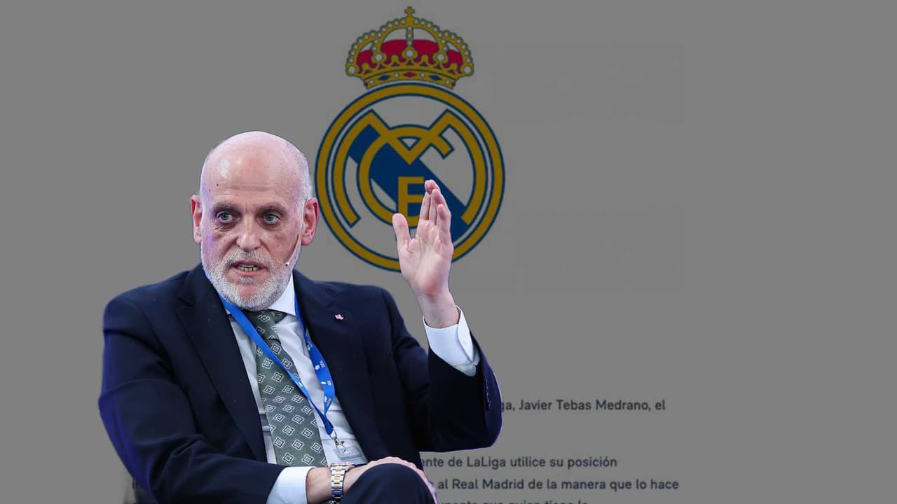 Real Madrid pide la renuncia de Javier Tebas como presidente de LaLiga