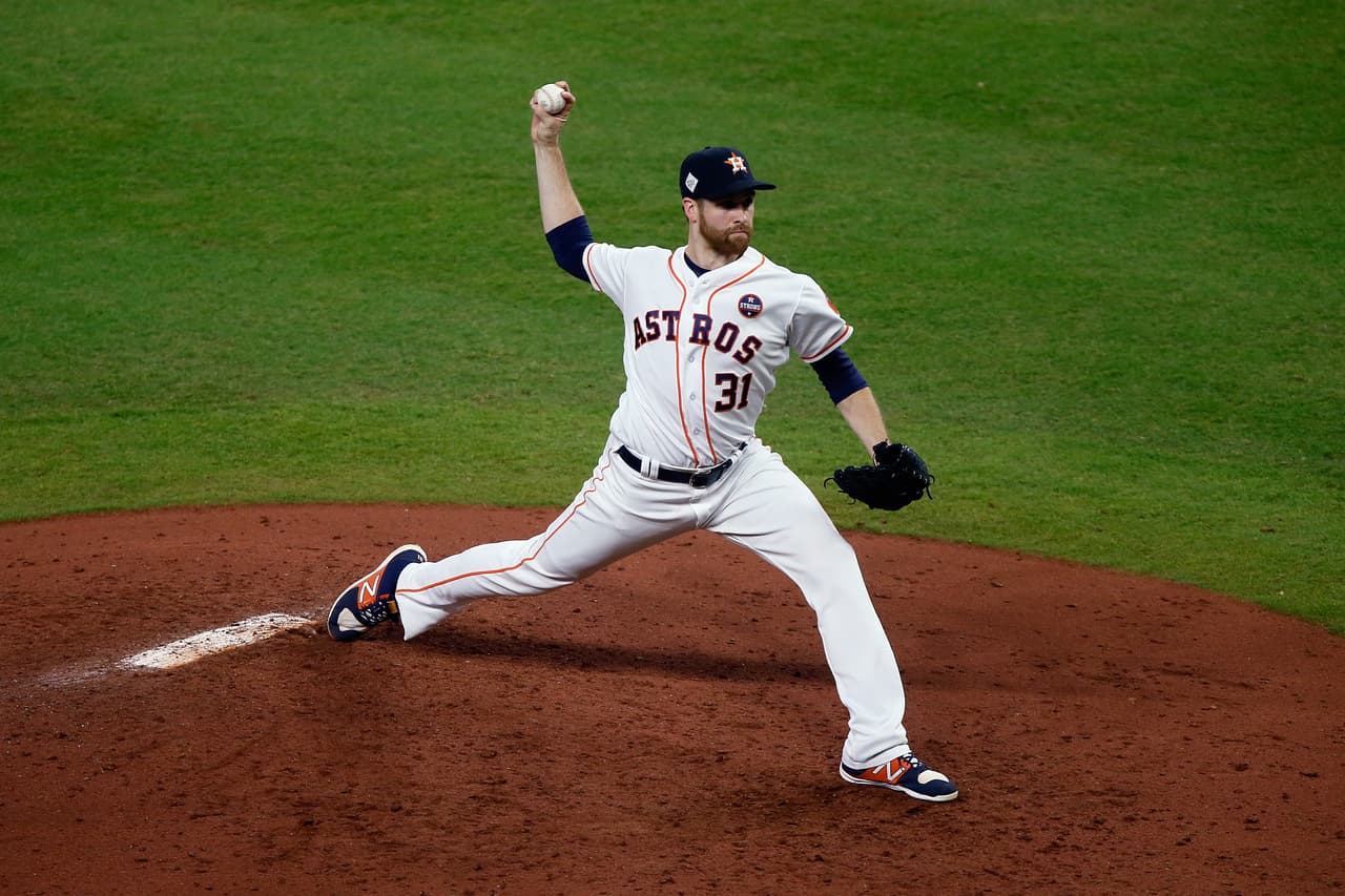 Collin McHugh, lanzador diestro de 30 años.