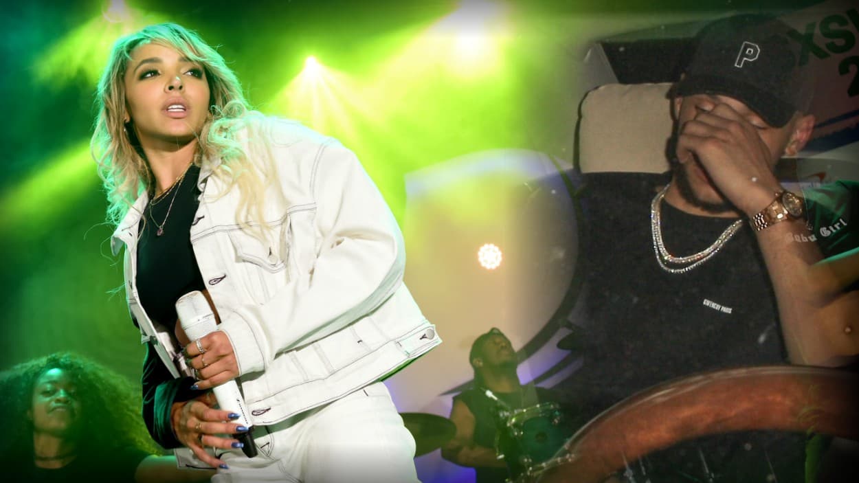 Aquí es donde se enreda la situación. Simmons no estaba sentado en la banca esperando por un nuevo amor, sino que 
<b>sostenía una relación</b> con la cantante 
<b><a href="https://www.instagram.com/tinashenow/">Tinashe</a>,</b> de 25 años.