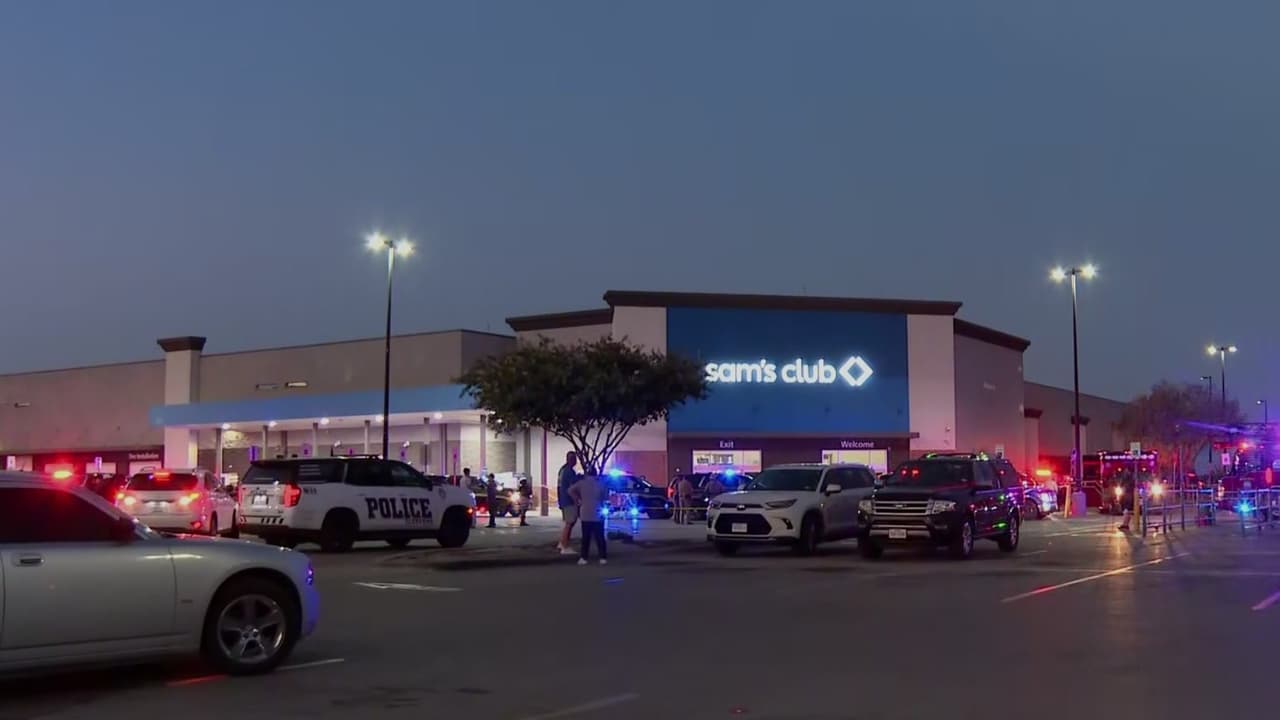 Un oficial herido y un sospechoso muerto deja un tiroteo en la tienda Sam's Club en Burleson, Texas