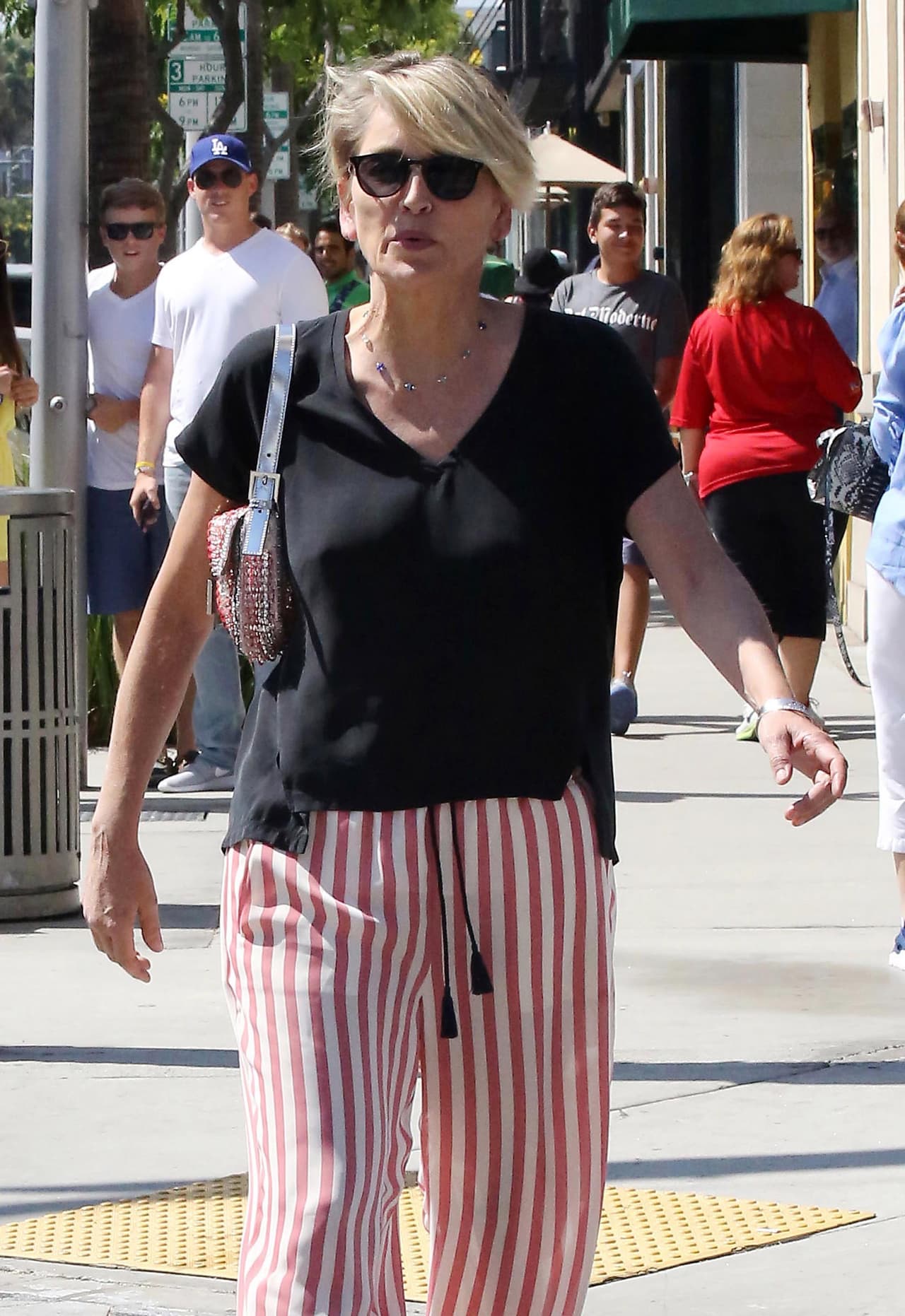 Cómoda y fresca, así es como se ha dejado ver esta talentosa actriz.