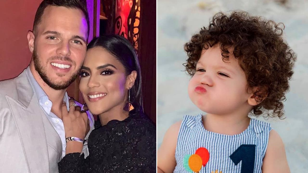 Baby Gennaro es el invitado de honor a la luna de miel de Francisca y Francesco