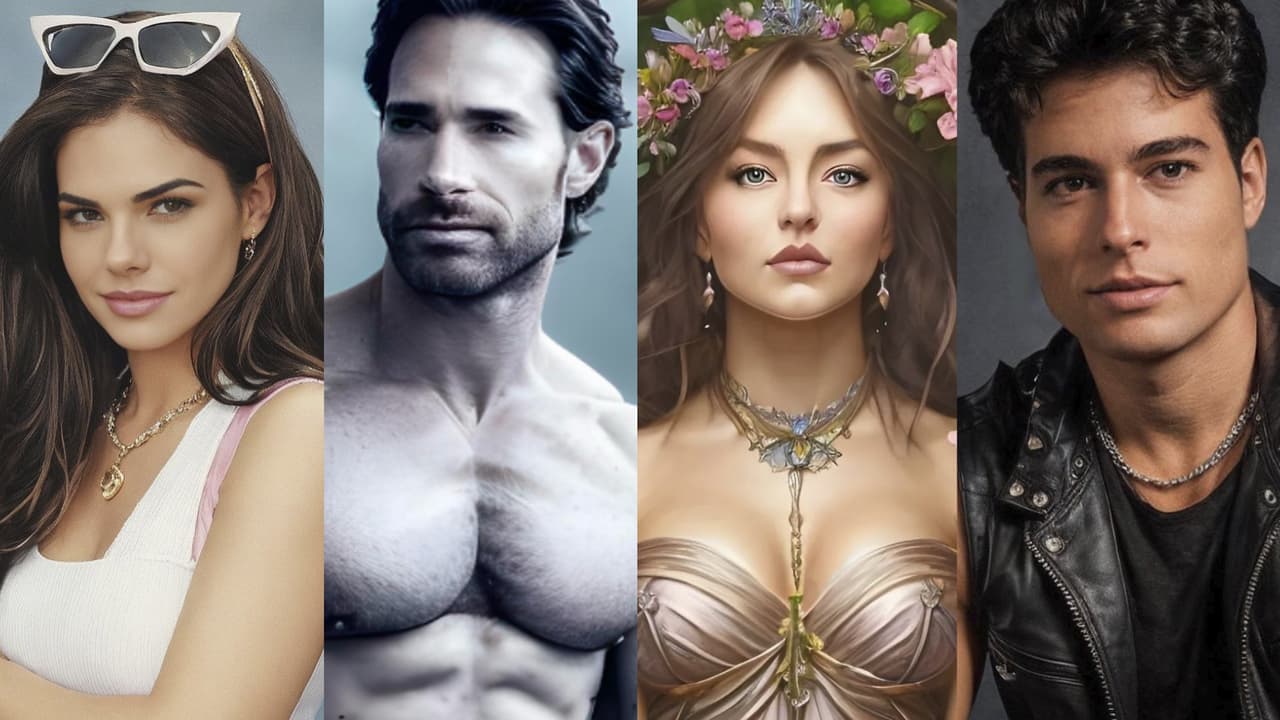 Famosos víctimas de la Inteligencia Artificial: Así hubieran lucido en los 90s y en universos paralelos