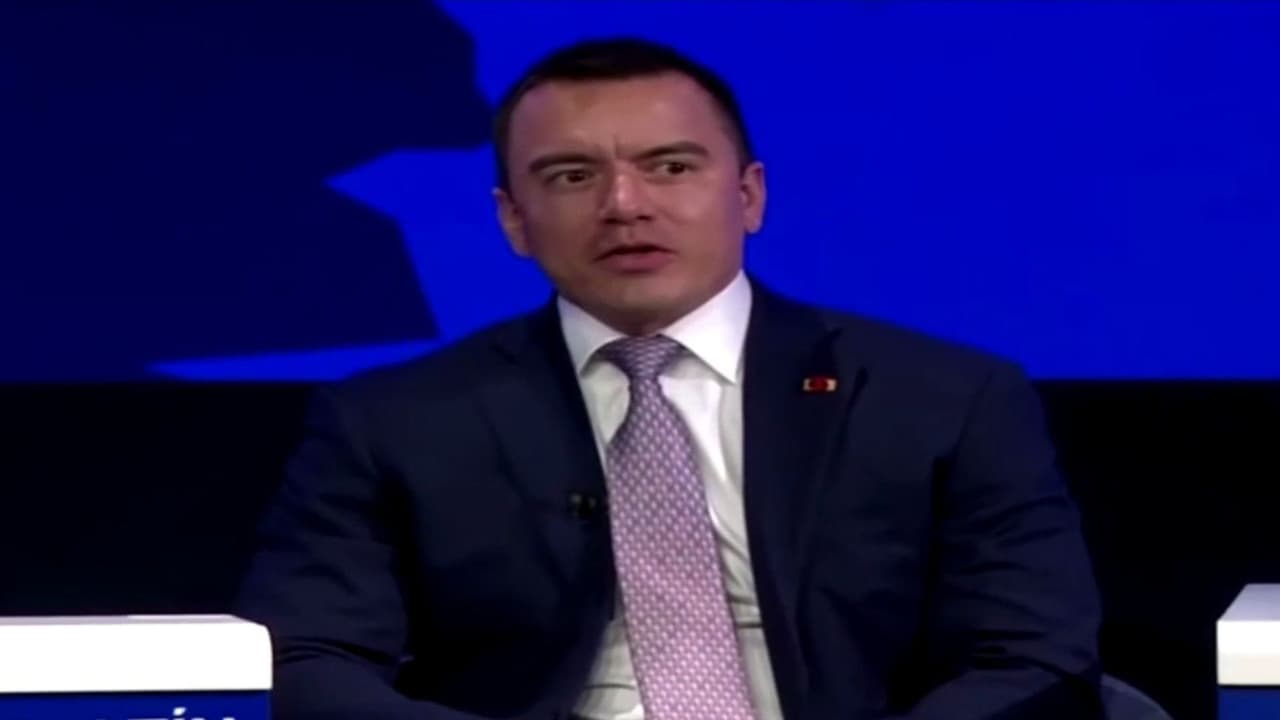 Daniel Noboa, presidente de Ecuador, anuncia medidas contra Colombia por acciones contra narcotráfico