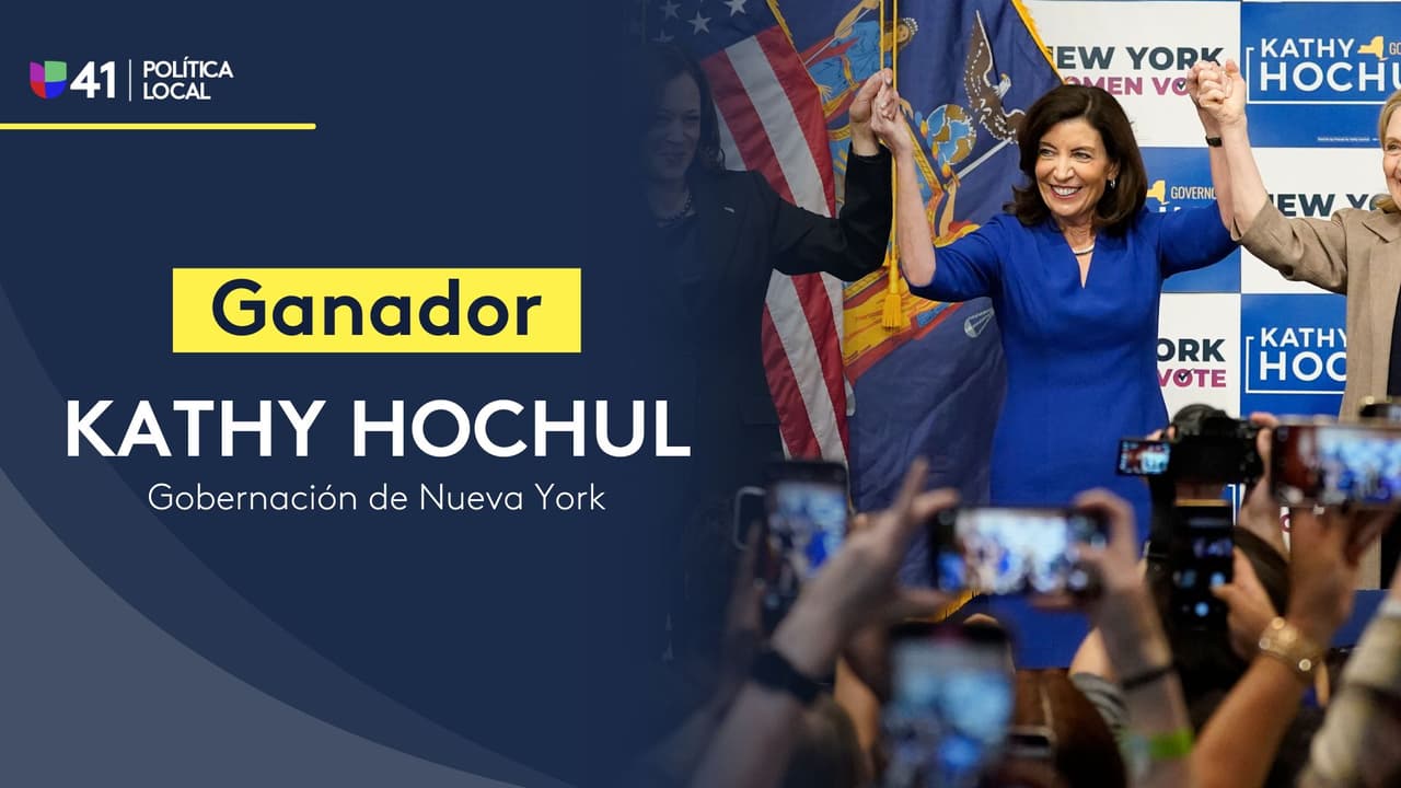 Kathy Hochul gana la gobernación de Nueva York según proyección de AP