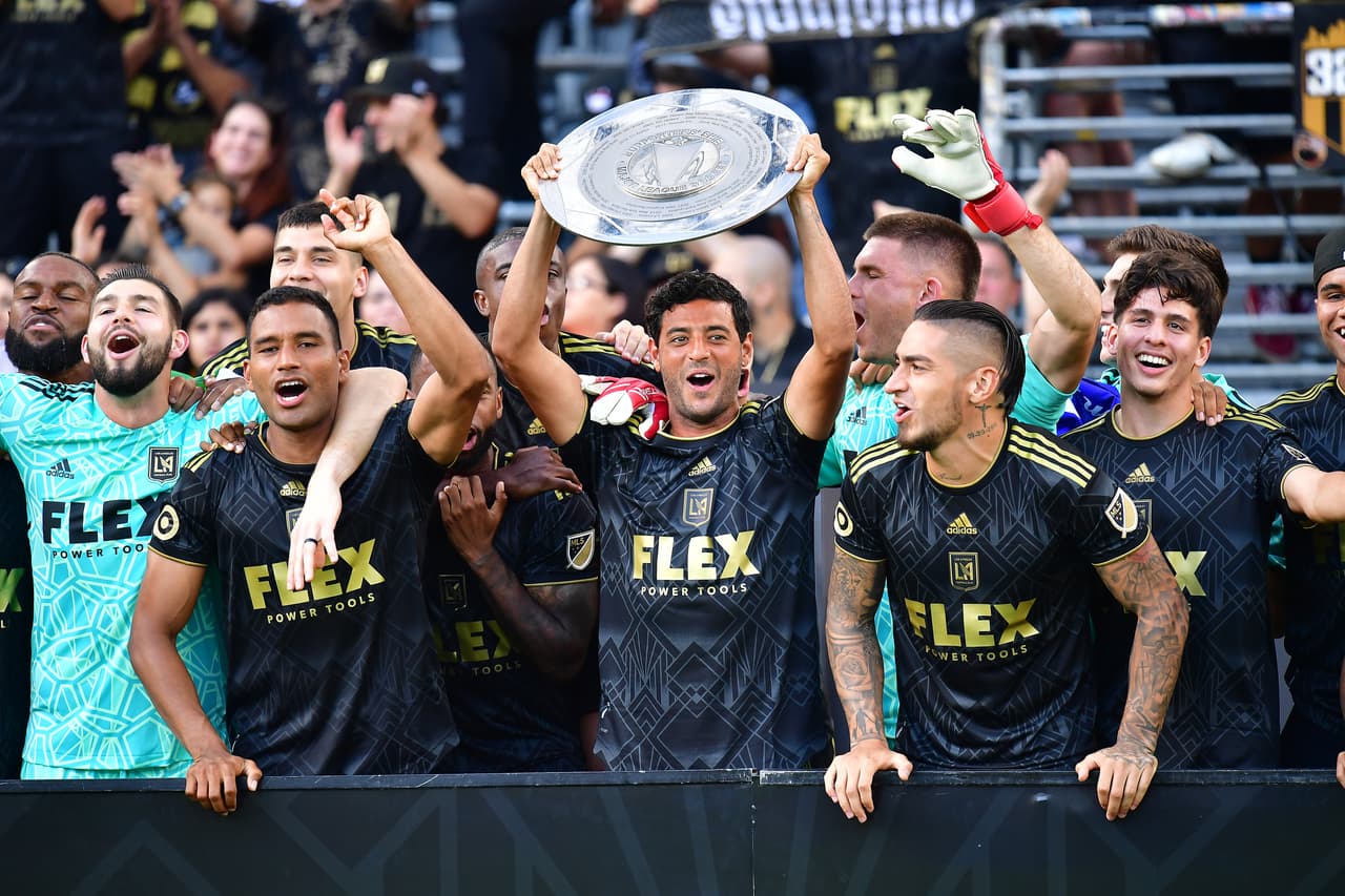 LAFC acaba de ganar el Supporters' Shield de la MLS 2022.