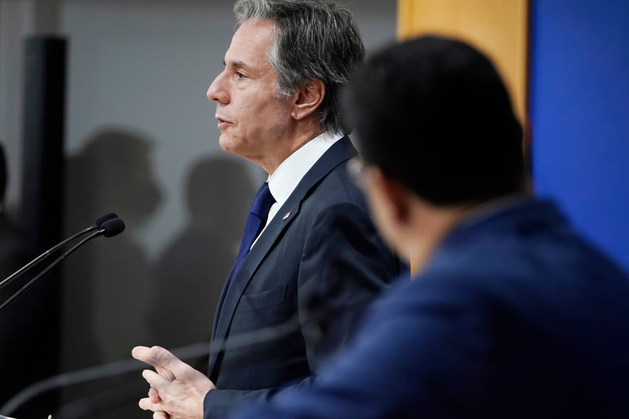 Blinken visitó Rabat este martes.