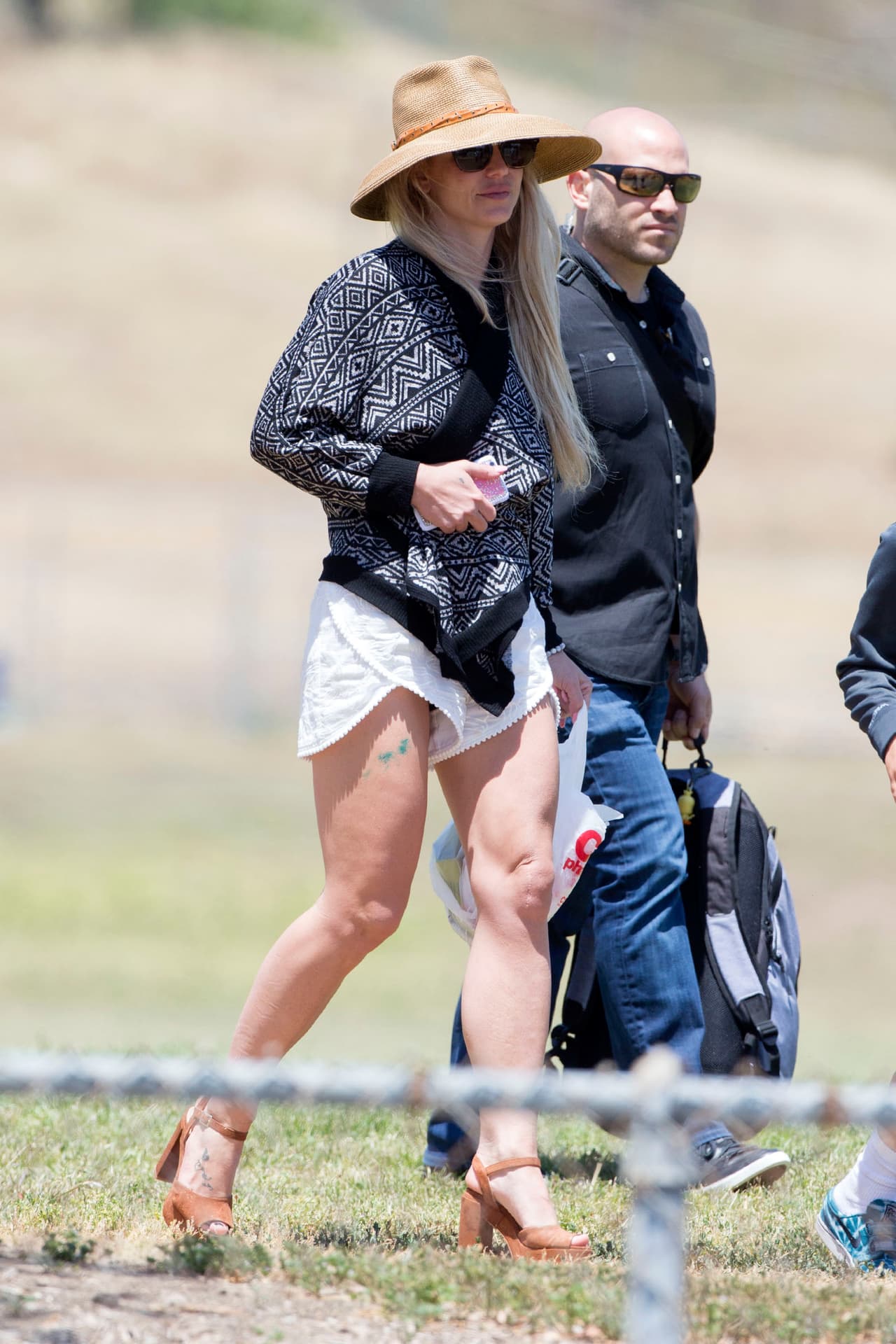 Pero ¿qué es eso en su pierna?