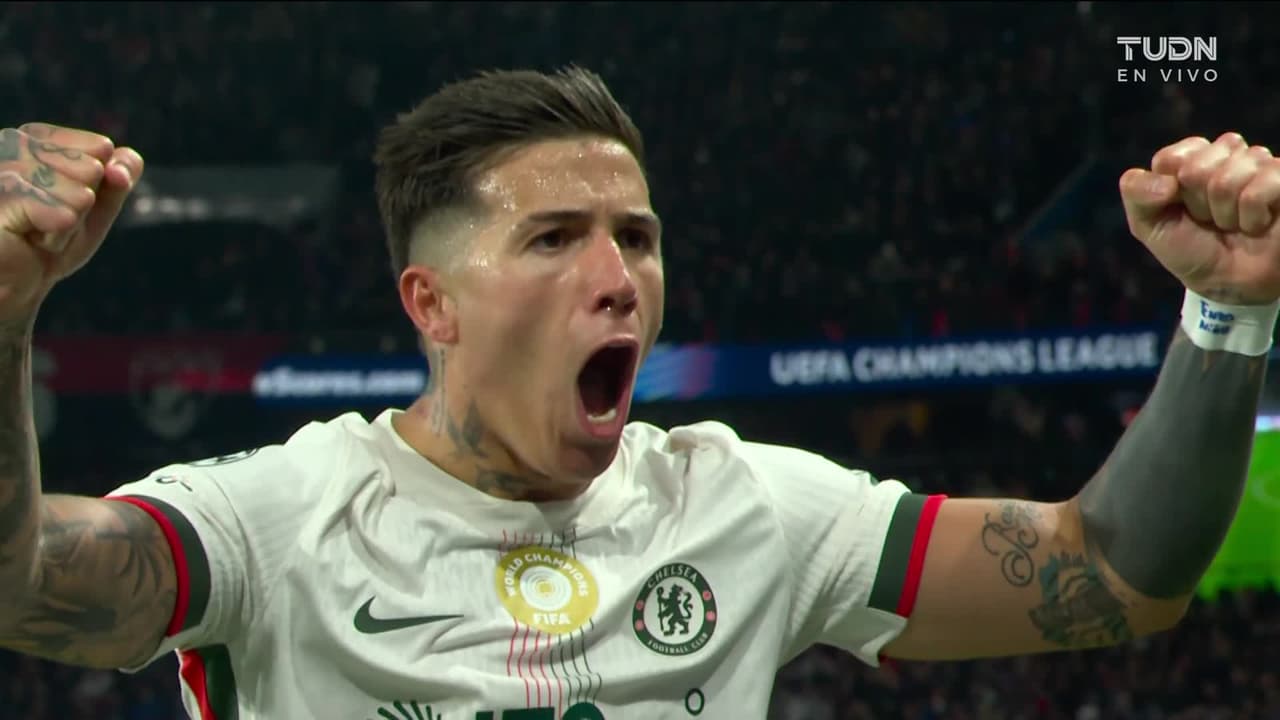 ¡Contragolpe letal! Golazo Enzo Fernández para poner el empate frente al PSG