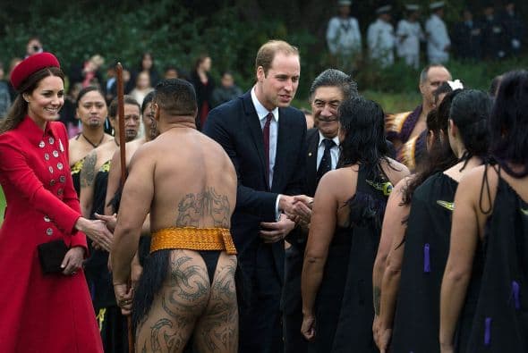 Los Duques en la tradicional ceremonia. Mira aquí los videos más chismosos.