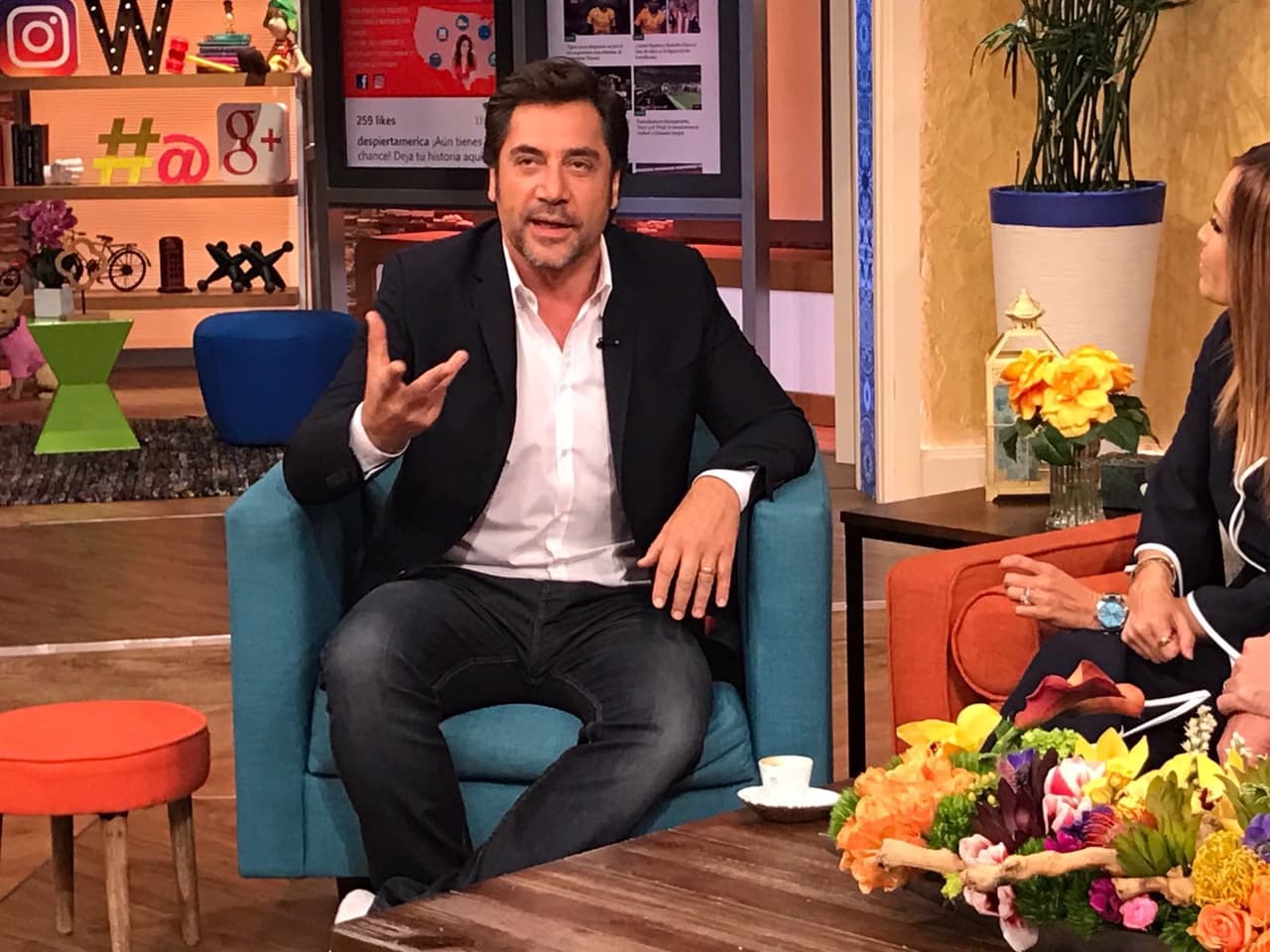 También habló también del lado oscuro que le gusta elegir en sus personajes.