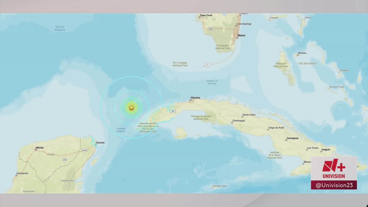 Un fuerte sismo sacude el occidente de Cuba