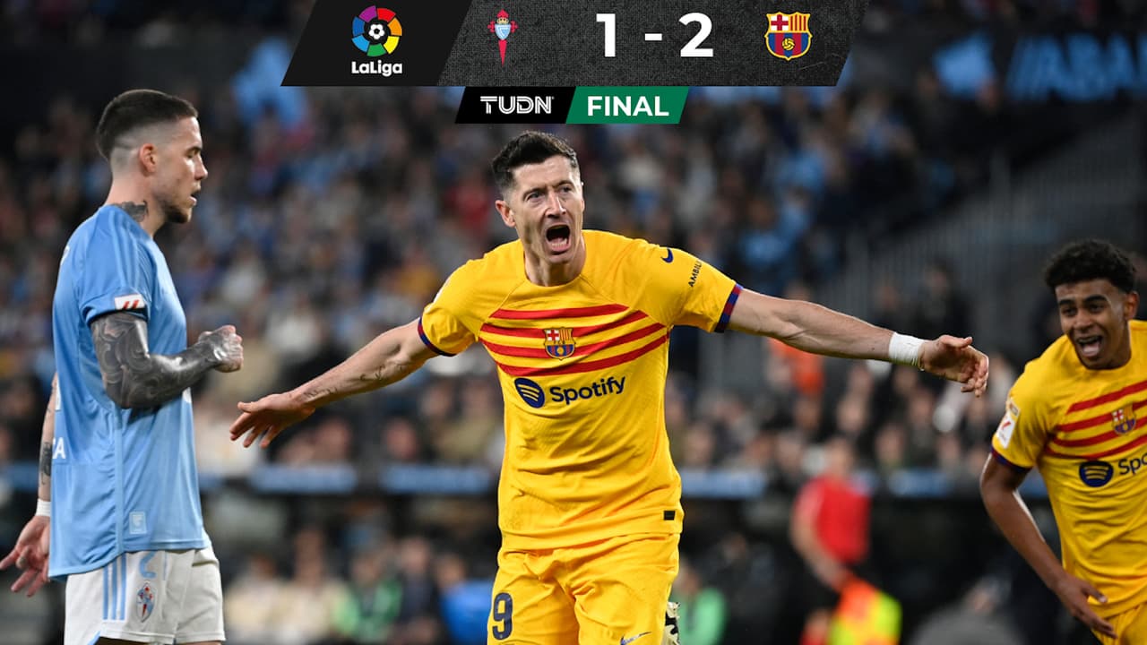 Barcelona logra triunfo polémico por un penal repetido de Lewandowski