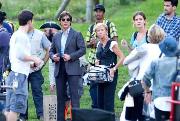 No se le despegó ni un instante.