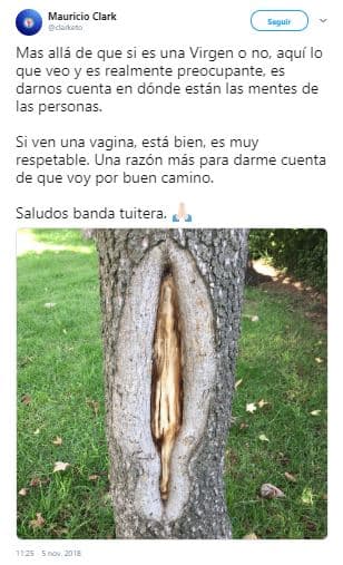 Ante los comentarios de sus seguidores, Mauricio Clark respondió así a través de Twitter.