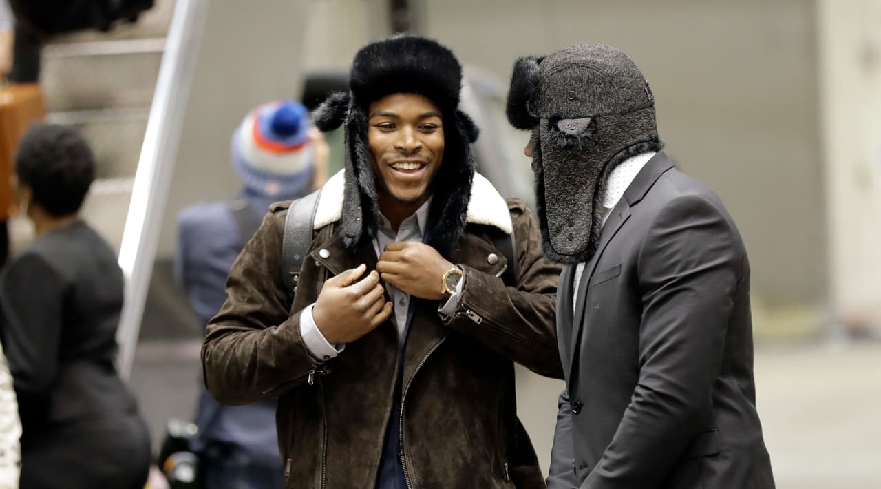 Corey Clament, corredor del equipo.