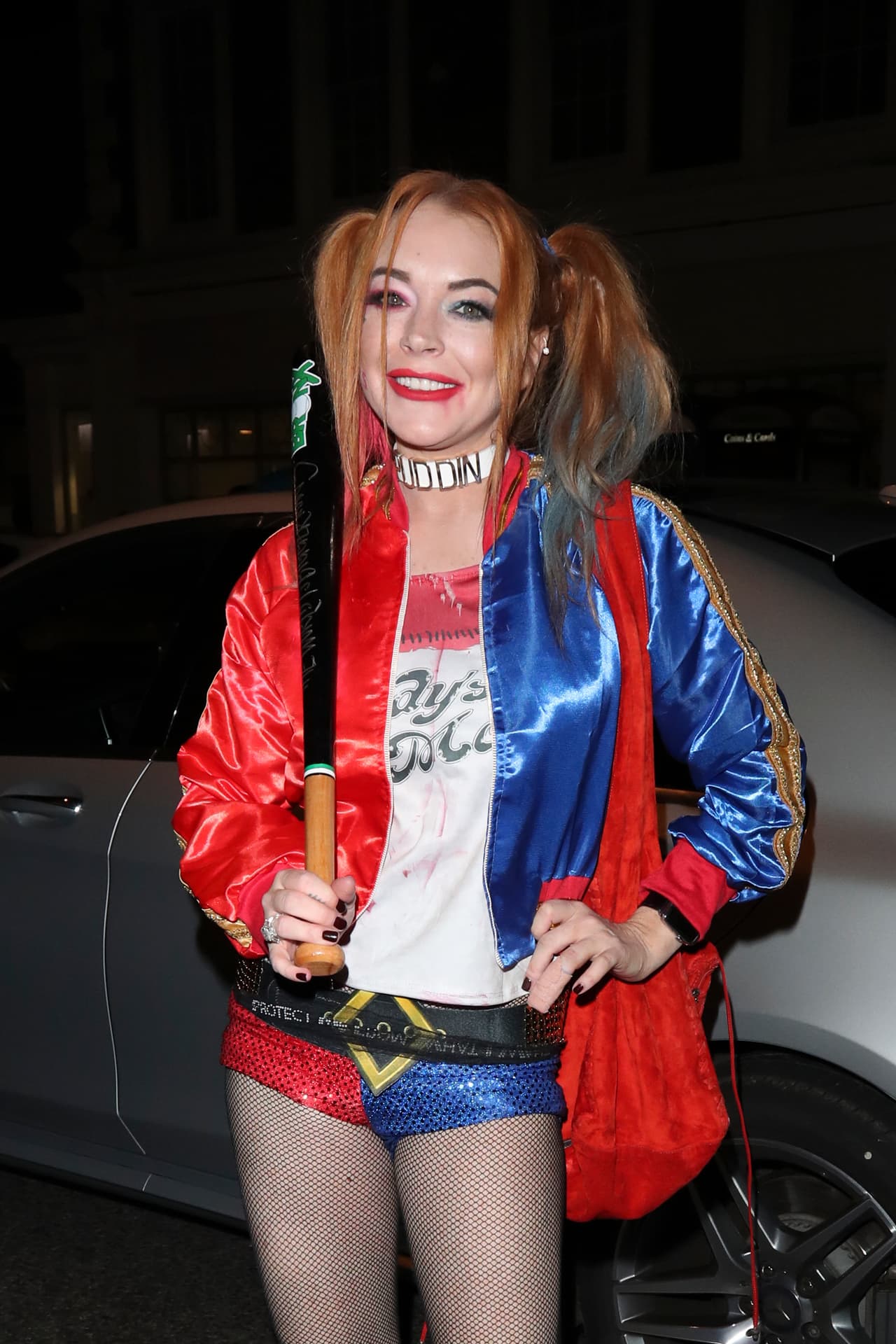 Este fue el disfraz que eligió Lindsay Lohan para Halloween 2016.