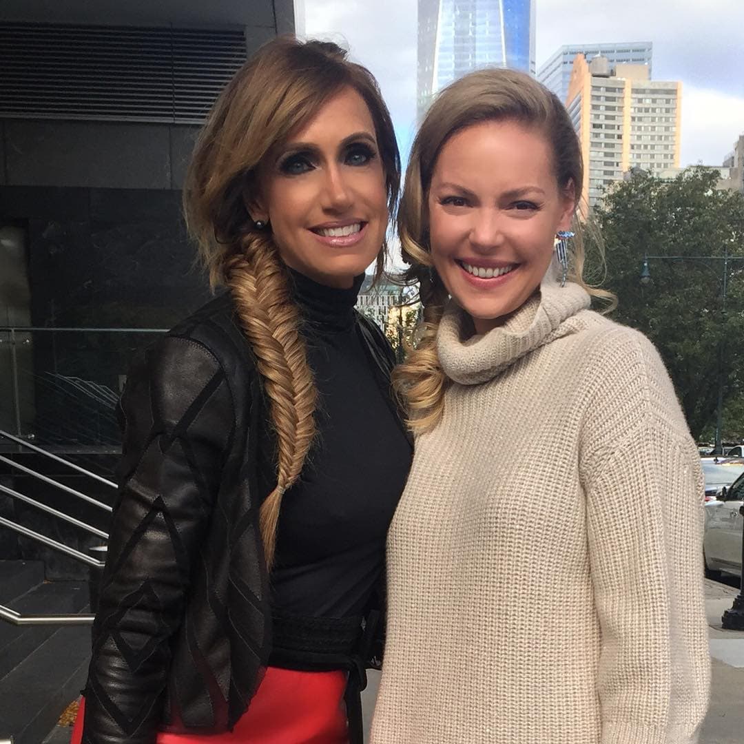 Se encontró a la actriz Katherine Heigl.