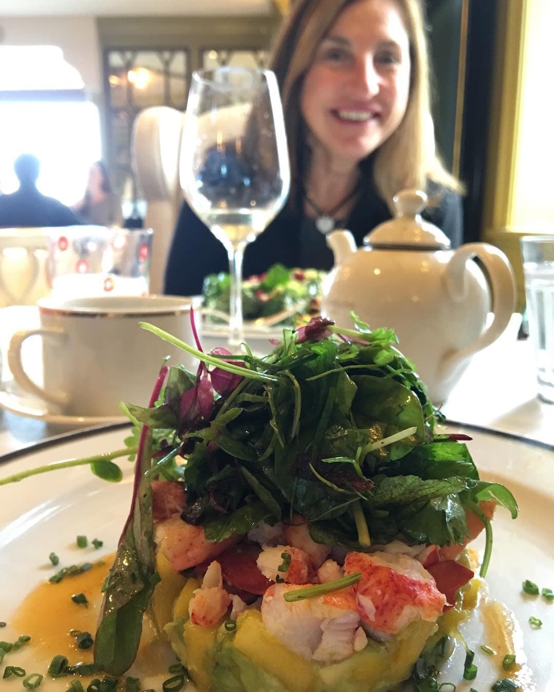 Un rico almuerzo con Milly.