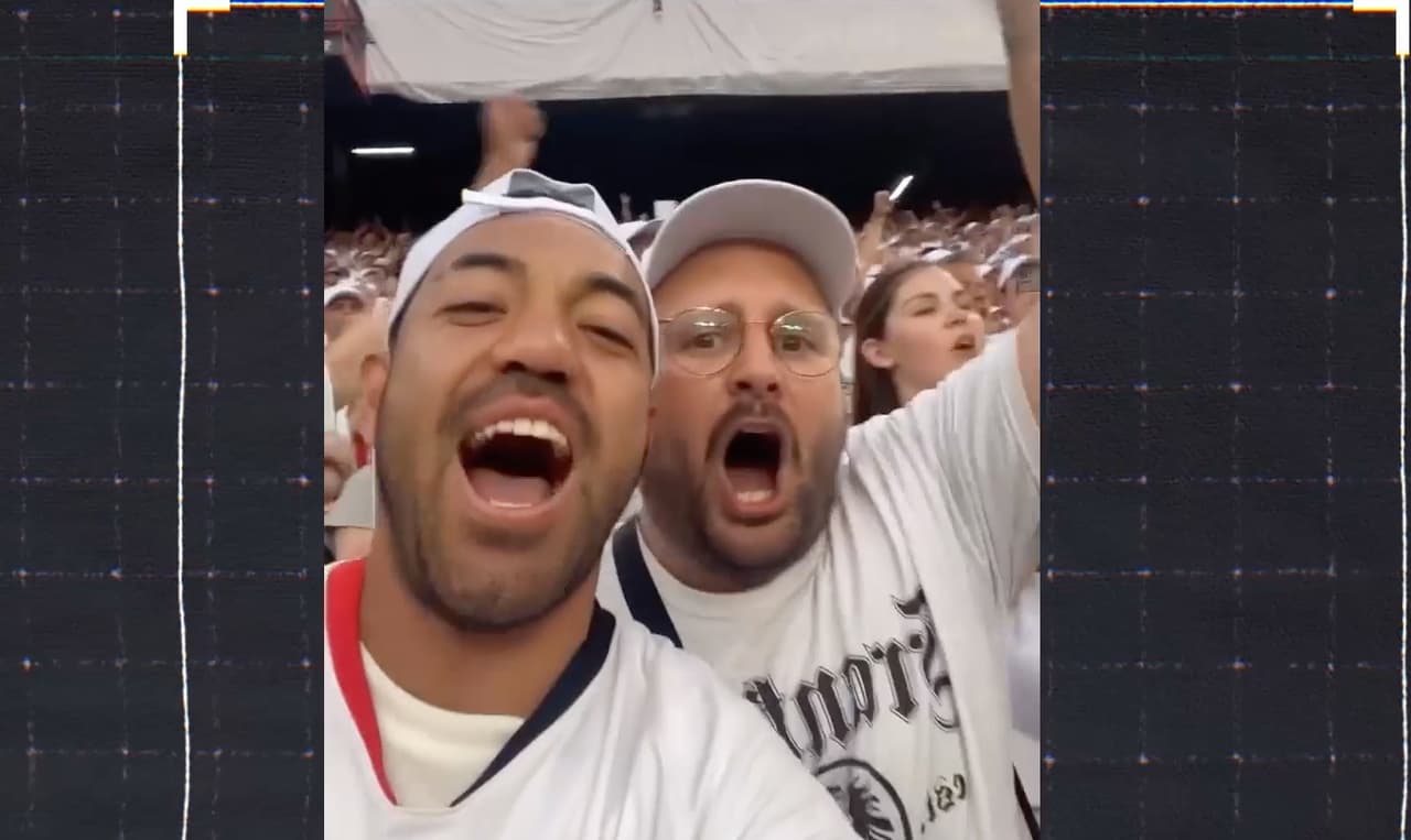 ¡Amor del bueno! Marco Fabián festeja título de Eintracht Frankfurt