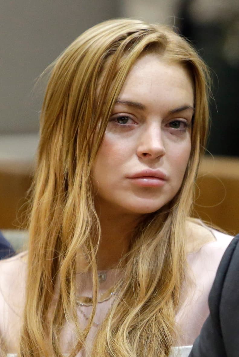 <b>Lindsay Lohan</b>
<br>La joven celebridad tuvo una etapa que no querrá recordar, llena de excesos, drogas y alcohol.
