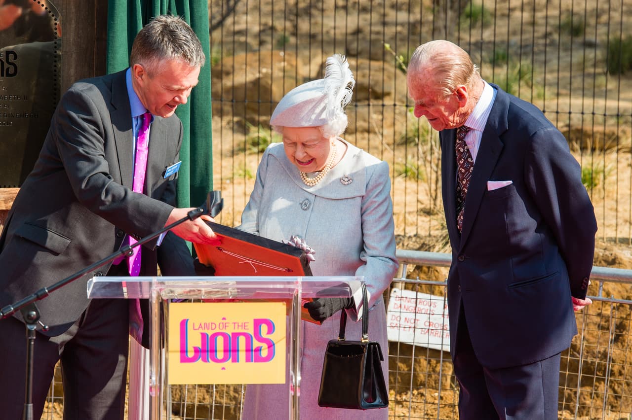 Isabel II ha sido la "patrona del Zoológico" de Londres desde 1952.