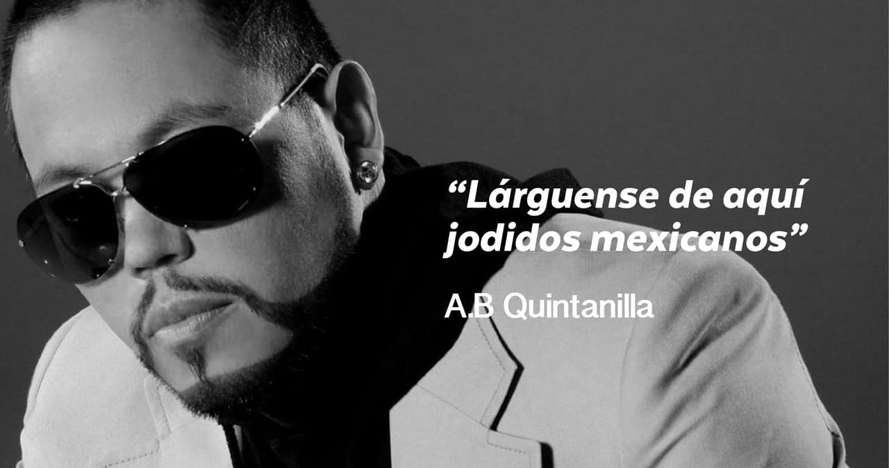 A pesar de tener raíces mexicanas, insultó a los inmigrantes en Estados Unidos.