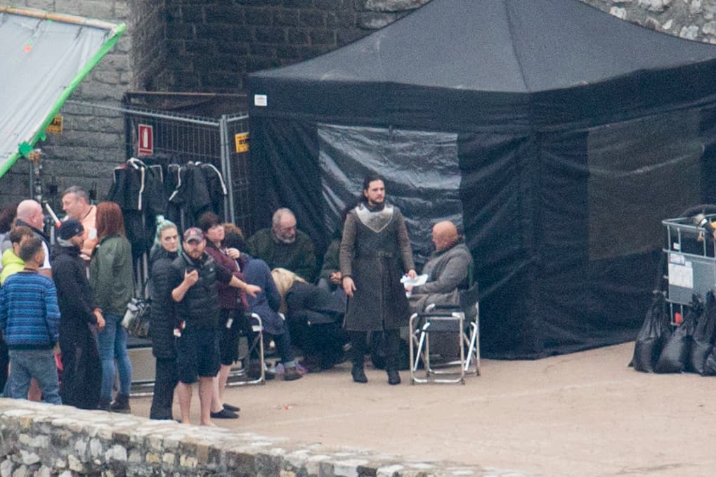 Filmación de 'Game of Thrones' en España.