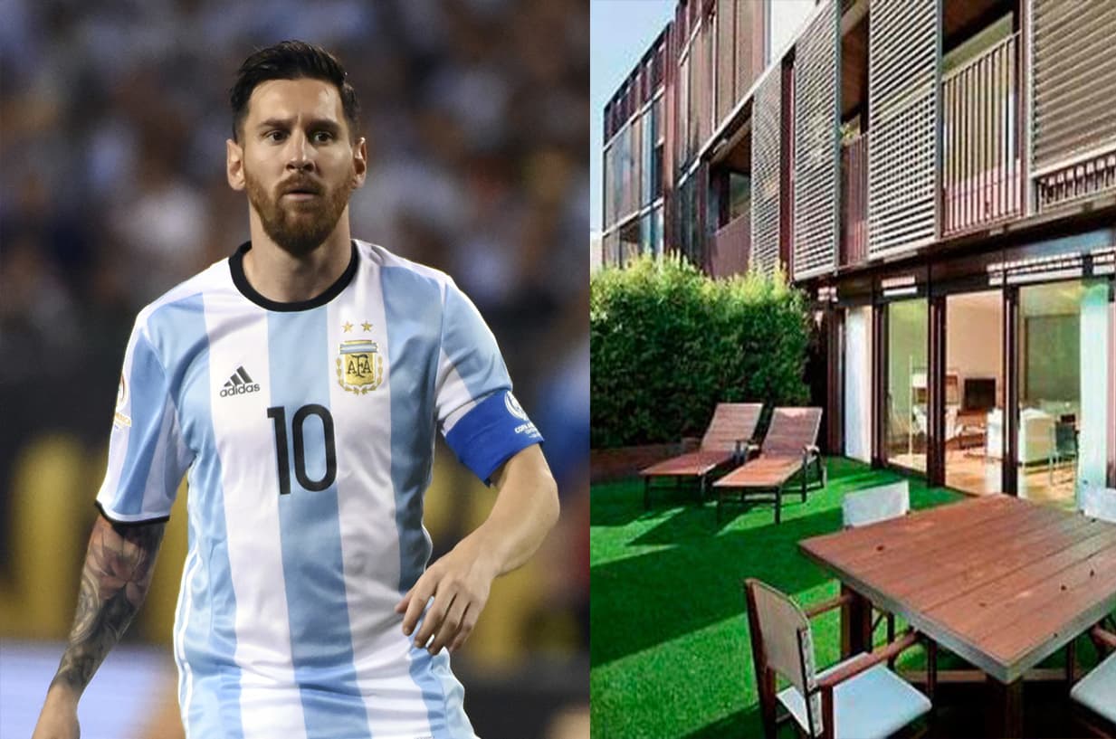 Lionel Messi también ha hecho mucho dinero en el futbol, y la recompensa han sido varios millones de dólares con los que pudo comprarse, entre varias cosas, una mansión...