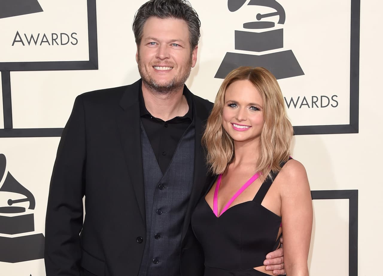 Blake Shelton y Miranda Lambert