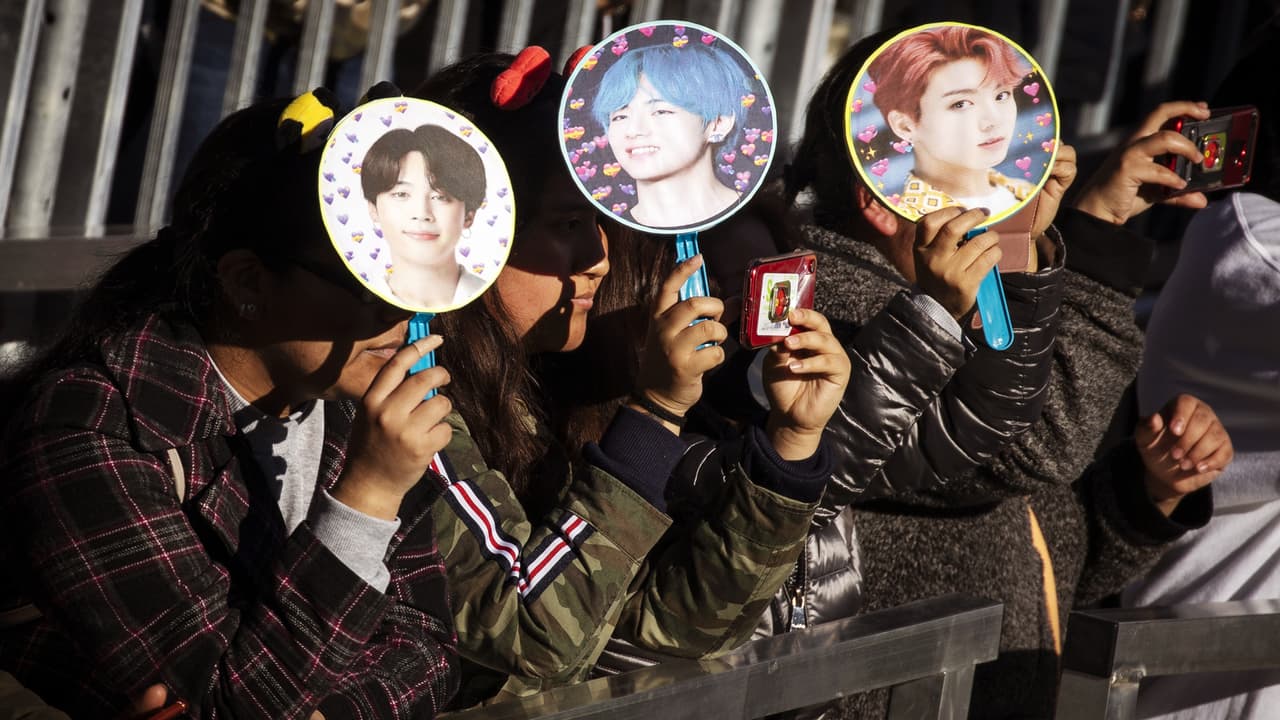 Luis Sandoval fue testigo de la locura que armó BTS por su concierto gratuito en Central Park